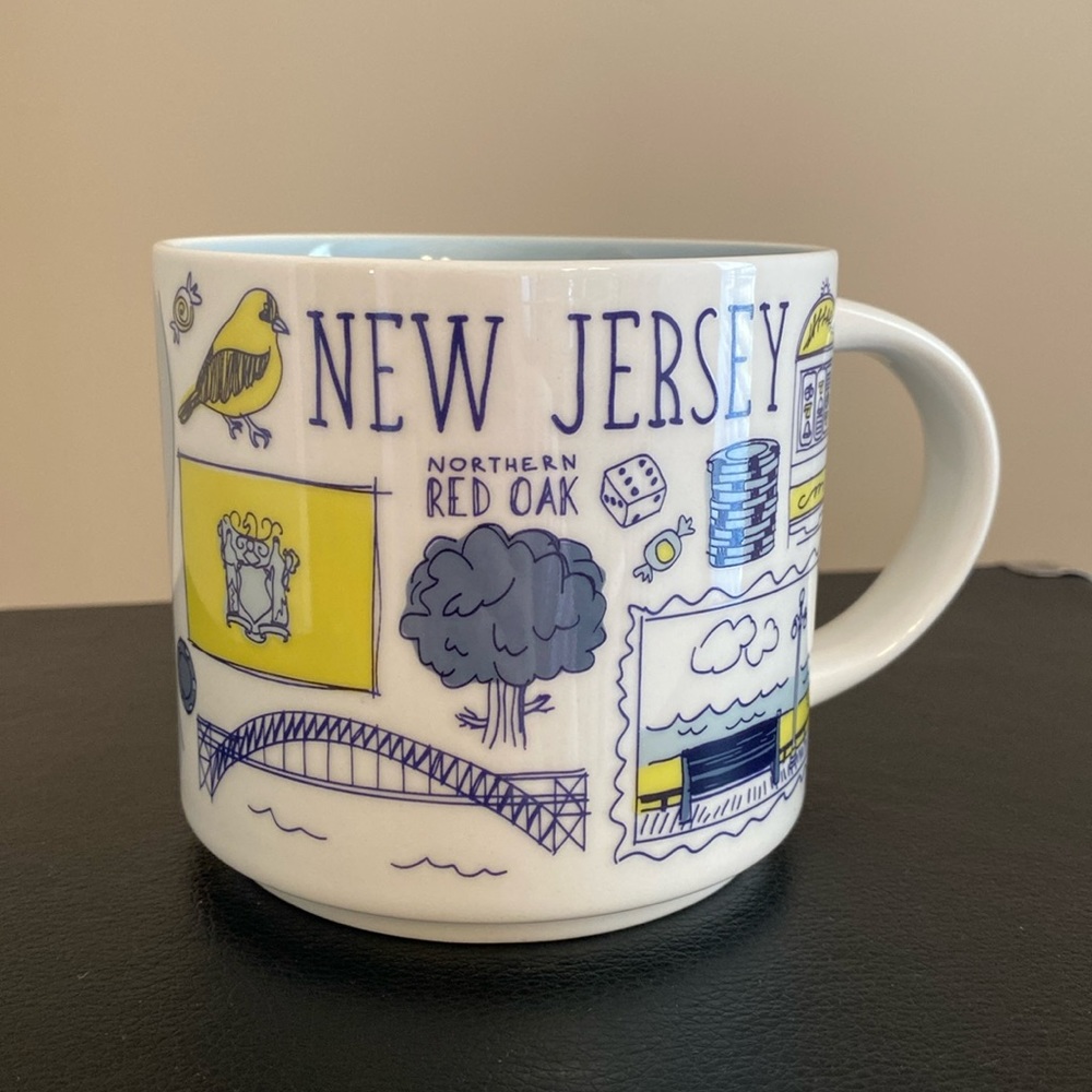 Starbucks New Jersey Mug Been There Series Across The Globe Collection MINT